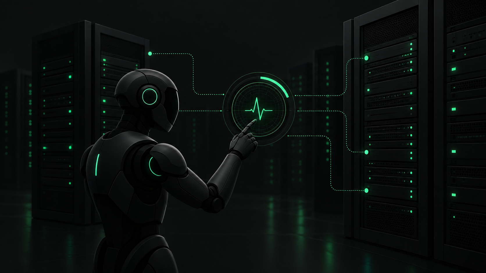 AI ตรวจสอบระบบอัตโนมัติและสุขภาพของ services