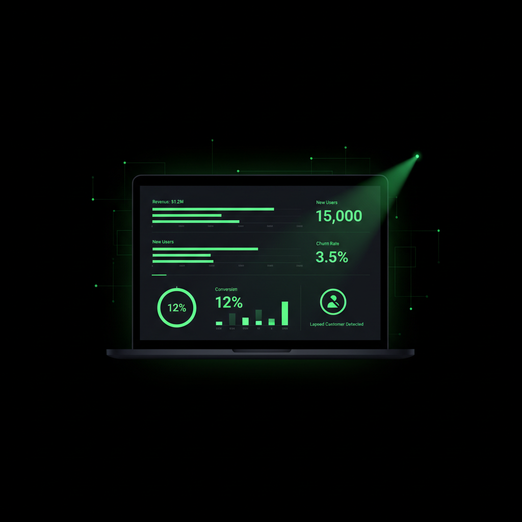 AI Agent dashboard ตรวจจับลูกค้า Newton ที่ใกล้จะ churn