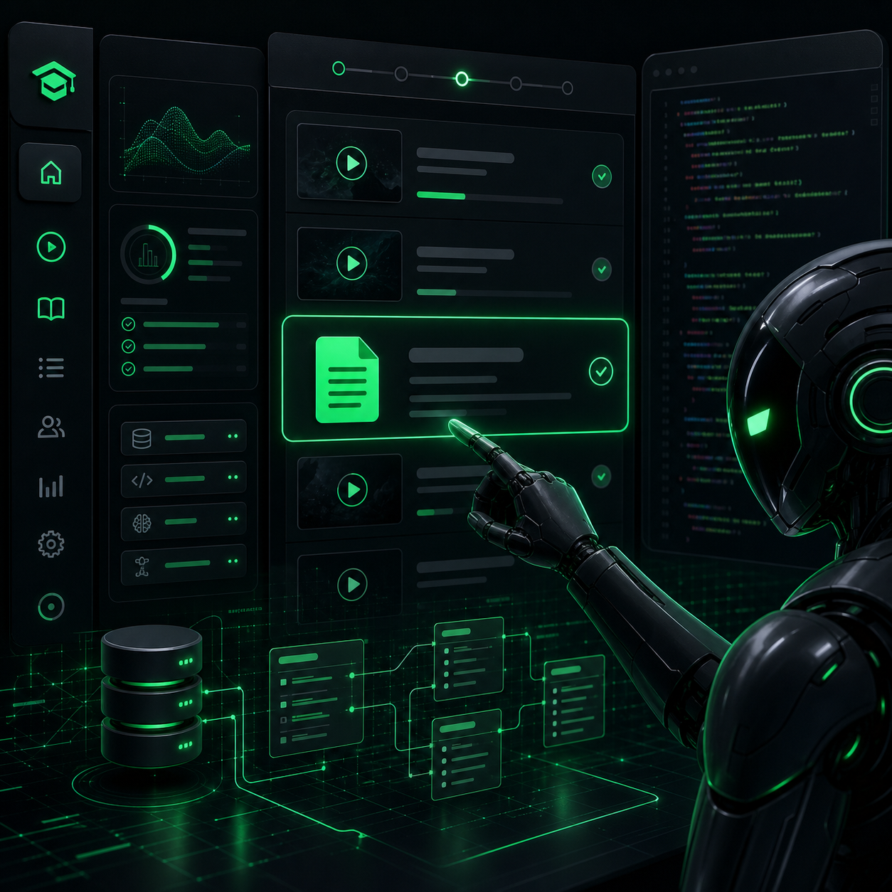 AI Agent ปรับระบบคอร์สออนไลน์ให้รองรับบทเรียนแบบข้อความล้วน แทนการบังคับให้ทุกบทต้องมีวิดีโอ