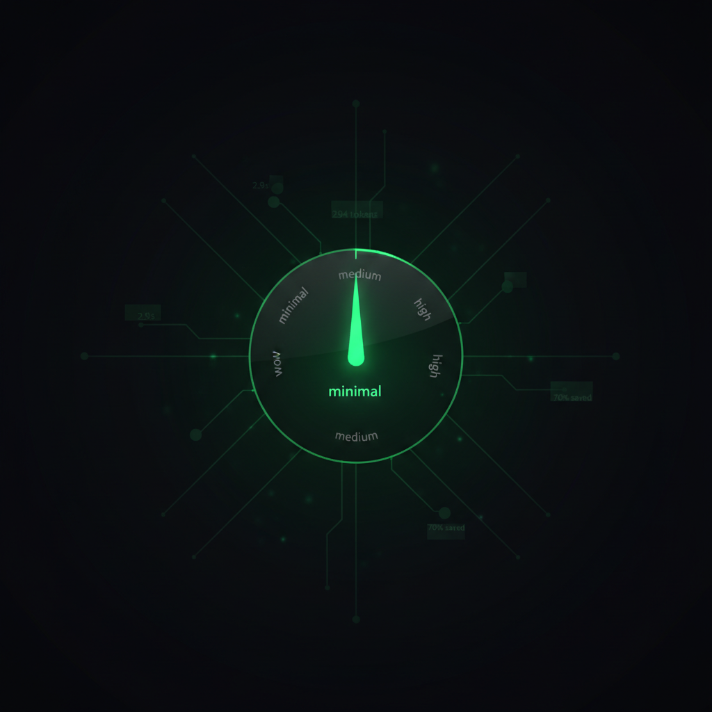 AI Agent benchmark Gemini 3 thinking level เทียบ 4 ระดับ เลือก minimal เป็น default ใน Loom