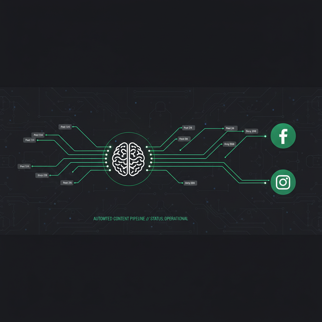 ระบบ auto content อัตโนมัติ — AI เขียนแล้วโพสต์ให้เอง