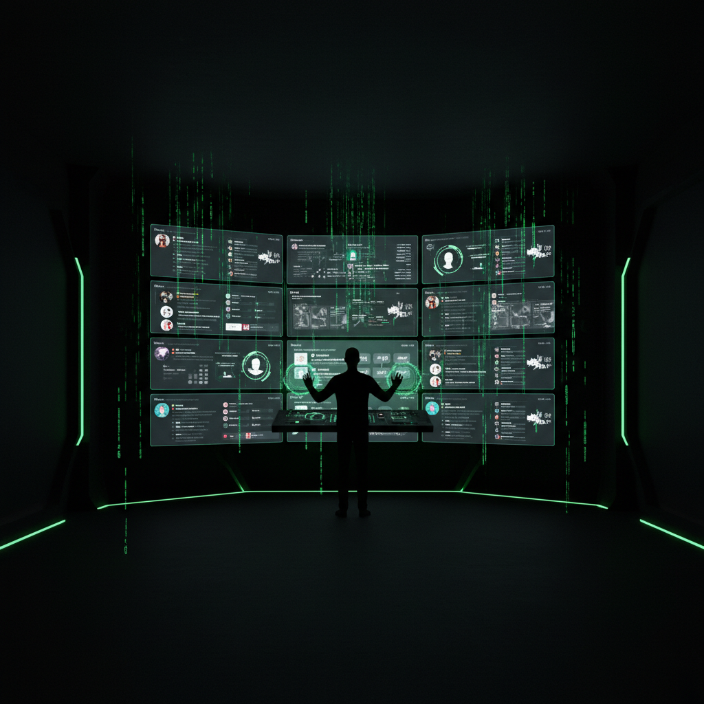 รัน 24 เพจ Facebook ด้วย AI Agent — command center