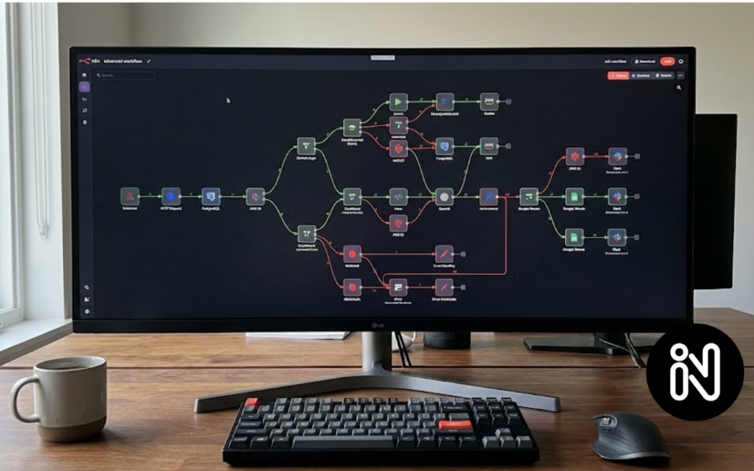 7 เคล็ดลับสร้าง n8n advanced workflow เพื่อจัดการระบบอัตโนมัติซับซ้อน แก้ไขปัญหา และเพิ่มประสิทธิภาพ